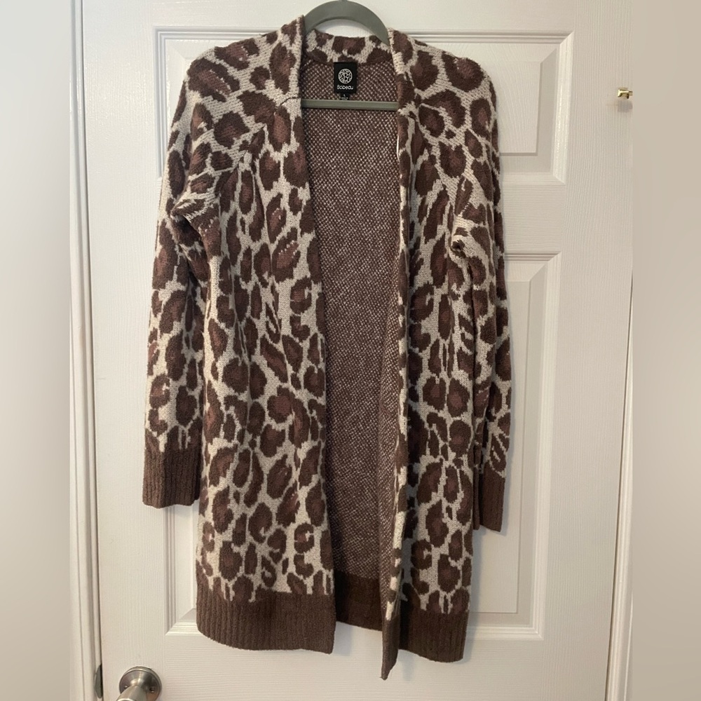 Bobeau Sweater Duster Cardigan